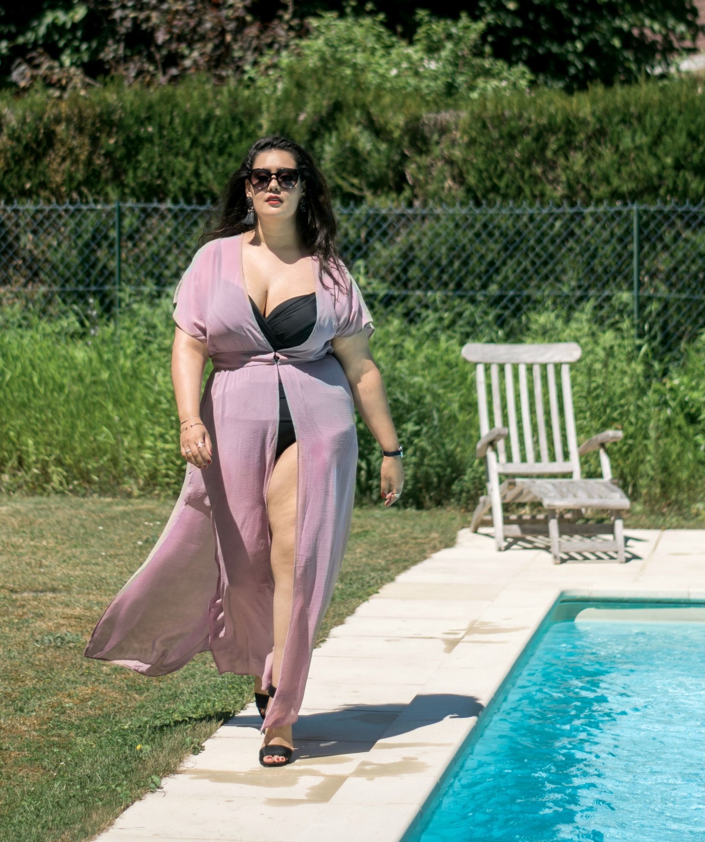 Maillot de bain grande taille - Je suis une rebelle blogueuse mode grande taille et lifestyle 
